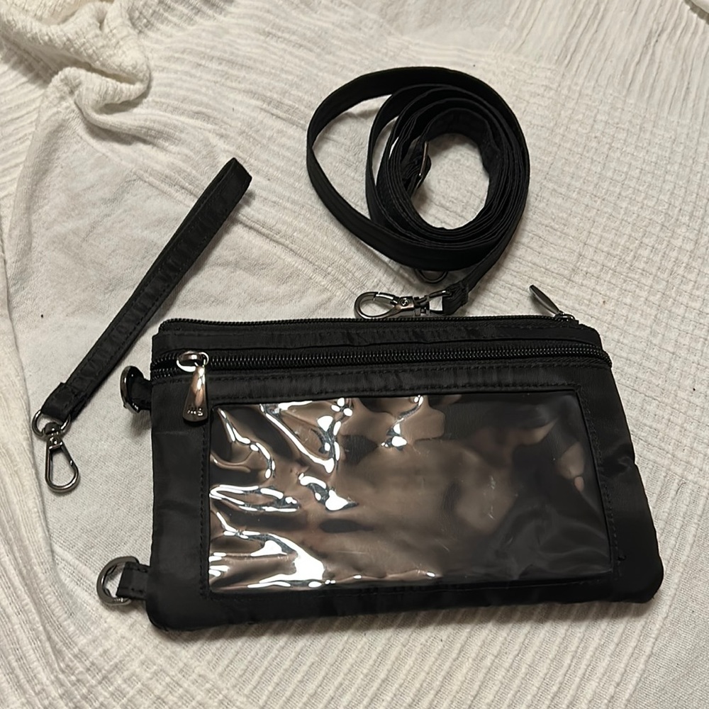 LUG peekaboo with wrist strap, and bonus Crossbody strap
